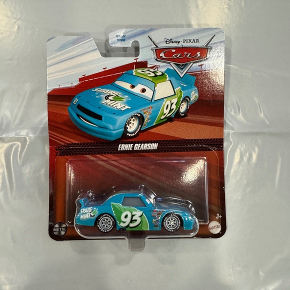 Mattel Other - Disney Pixar Cars Ernie Gearson 93 Spare Mint Metal Diecast Mattel DXV29 HHV86